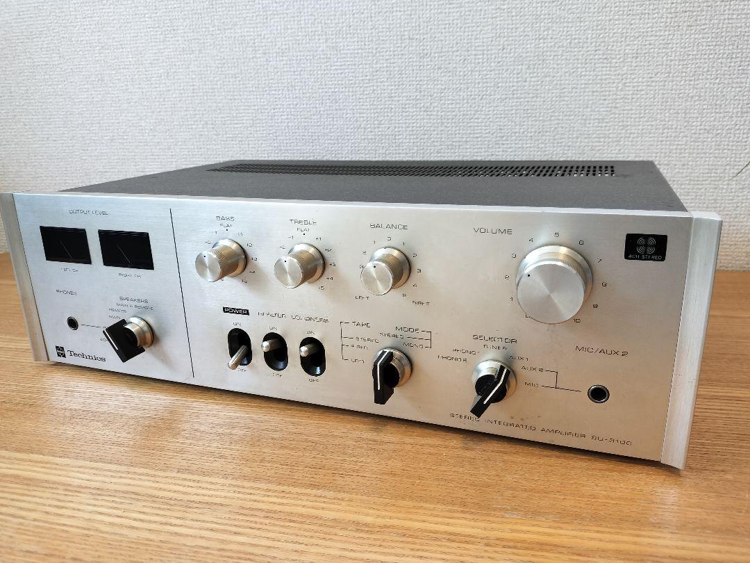 希少 Technics ヴィンテージ SU-3100 プリメインアンプ