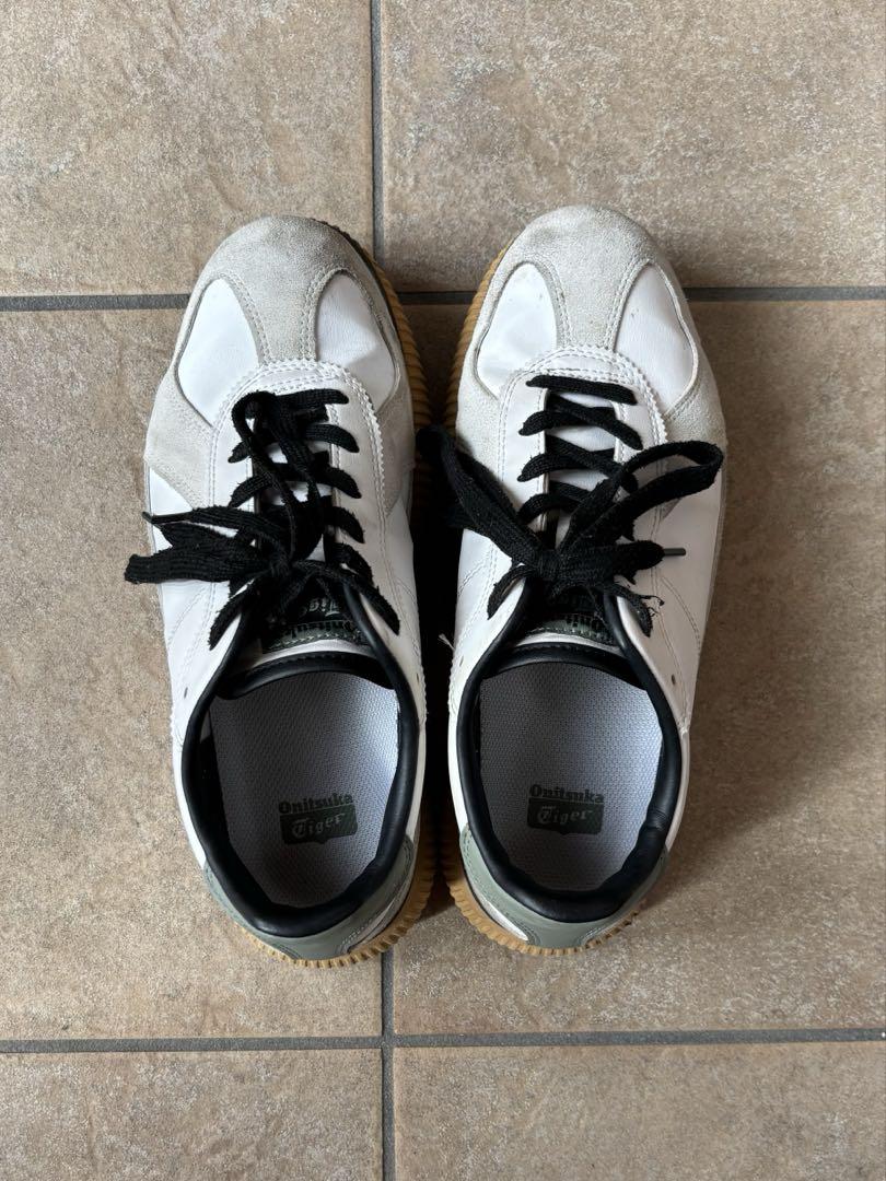 Onitsuka Tiger DELECITY デレシティ　緑　厚底スニーカー