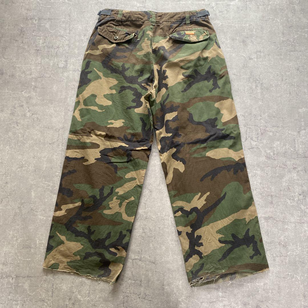 Stussy 迷彩カーゴパンツ ミリタリー サイズ32 STUSSY ステューシー パンツ メンズ Camo Cargo(stussy pant