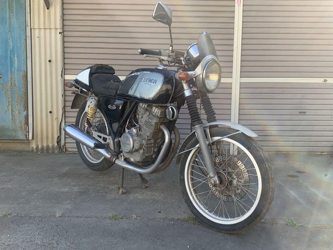 ホンダGB250クラブマン初期型不動レストアベース