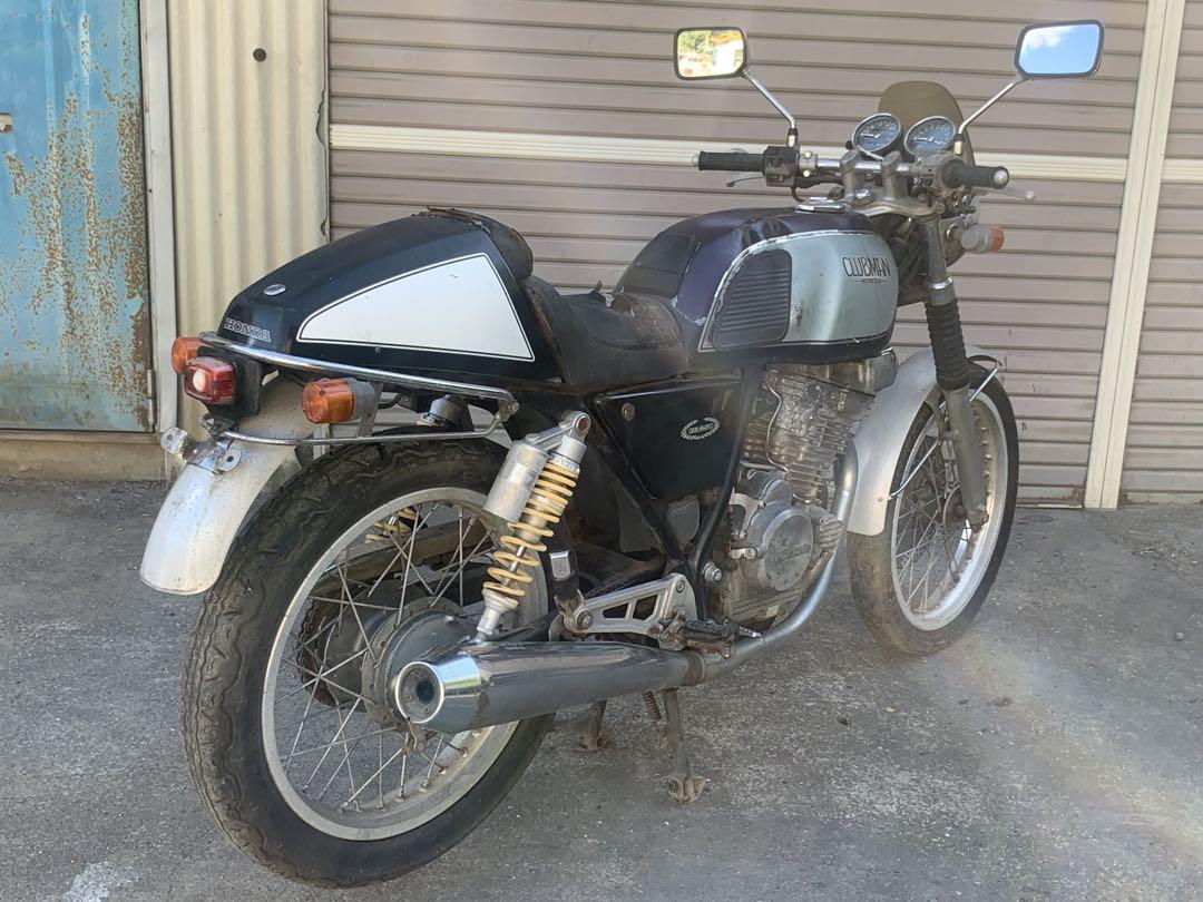 ホンダGB250クラブマン初期型不動レストアベース