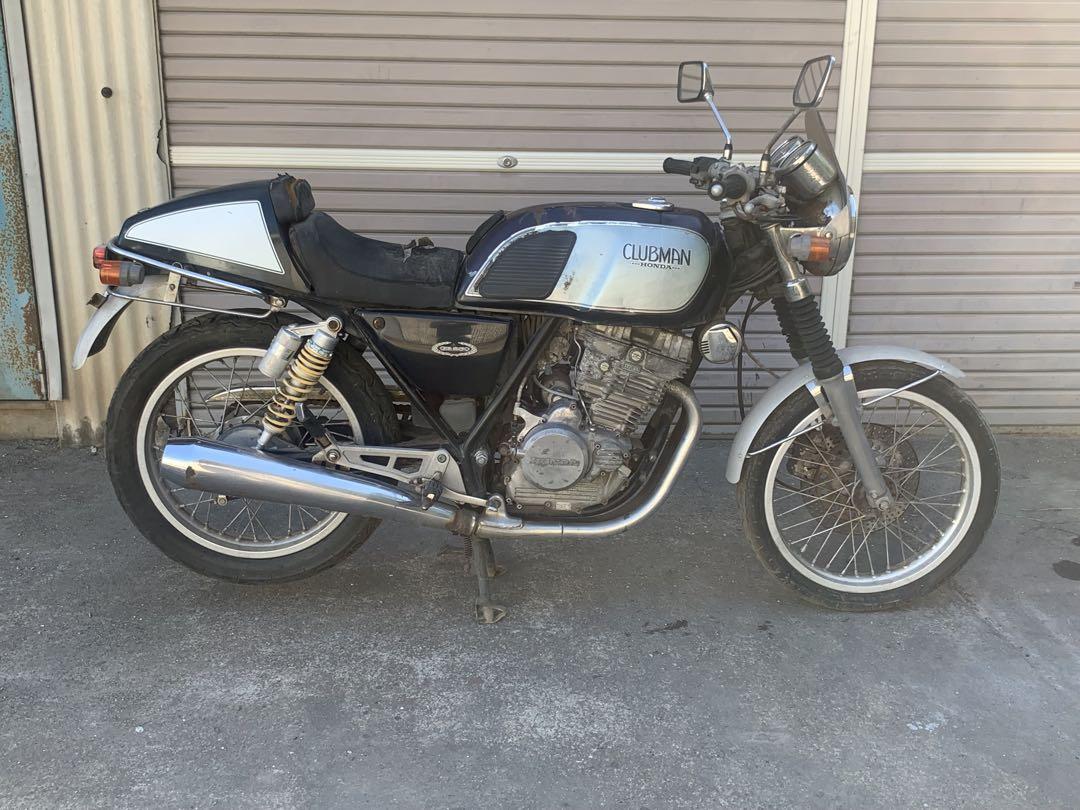 ホンダGB250クラブマン初期型不動レストアベース