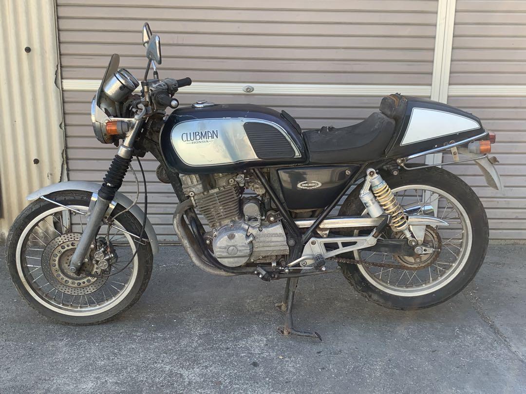 ホンダGB250クラブマン初期型不動レストアベース