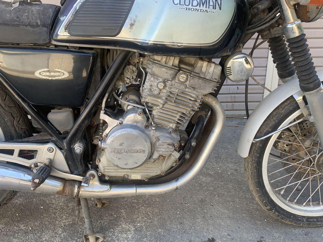 ホンダGB250クラブマン初期型不動レストアベース