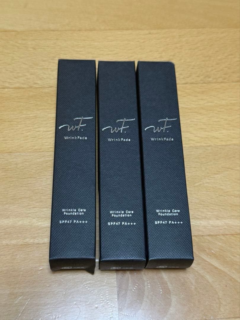 WrinkFade 薬用リンクルカバーファンデーション 3本