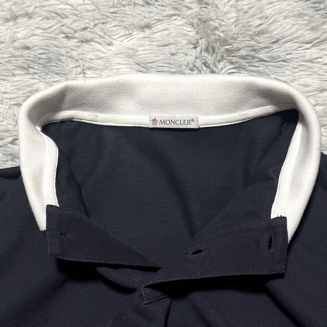 MONCLER モンクレール ポロシャツ スリーブパッチ 袖ワッペン L