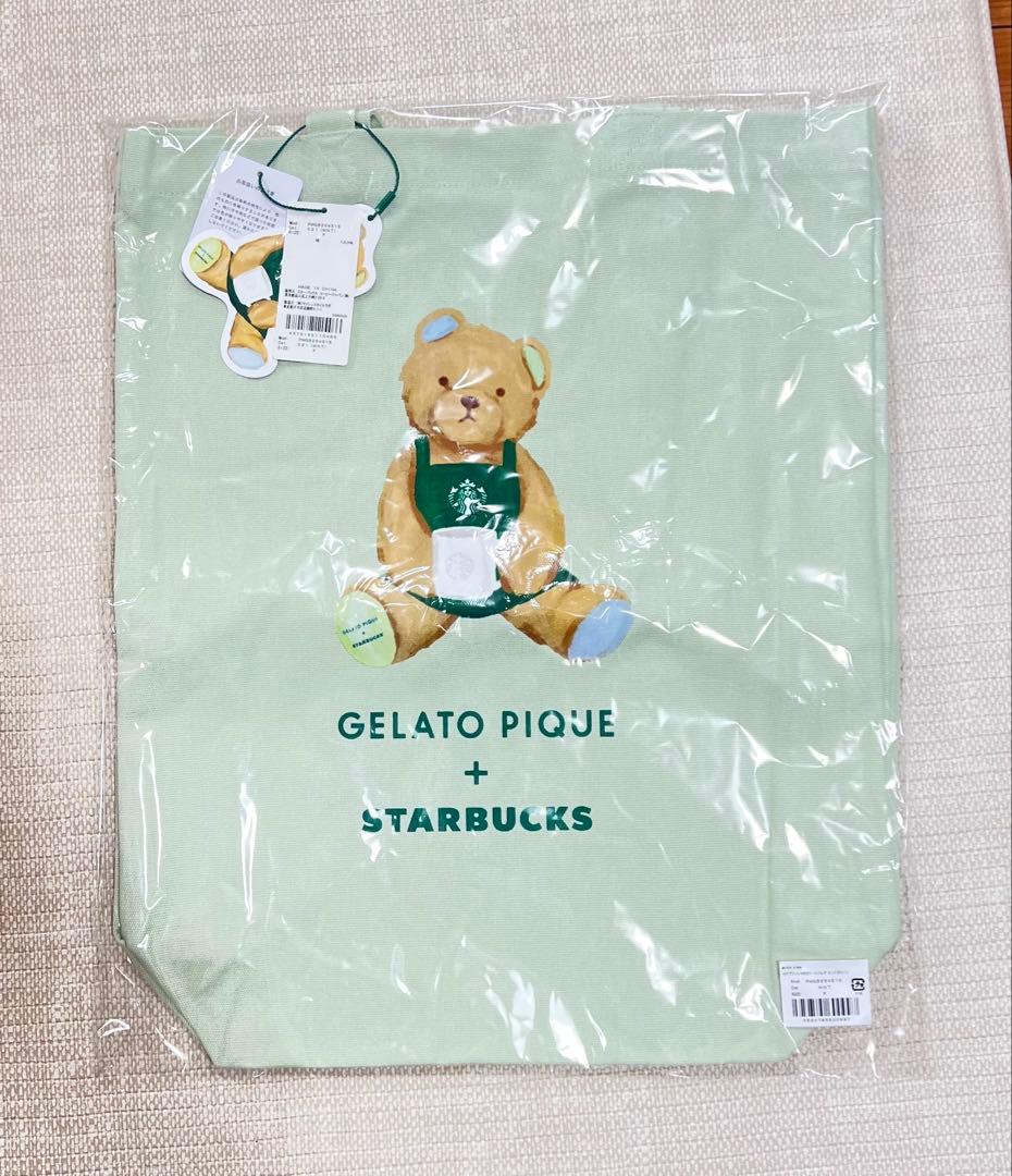 ジェラートピケ スターバックス トートバッグ コラボ