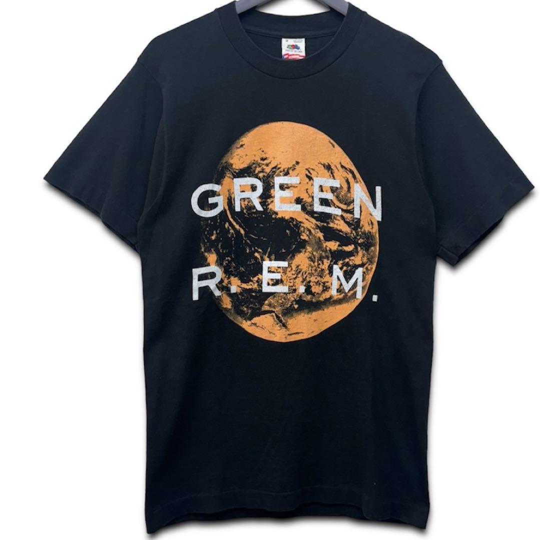 1989 Copyright R.E.M. GREEN Tシャツ バンドT M