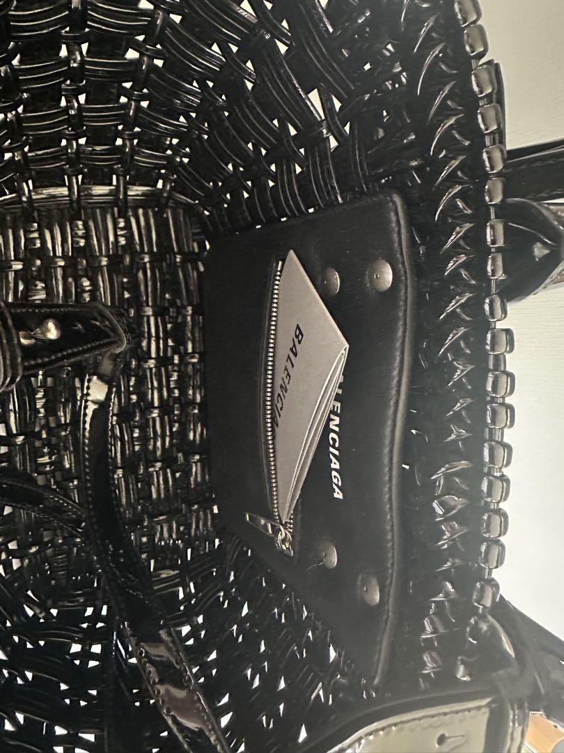 Balenciaga BISTRO ビストロストラップ付きかごバッグXS