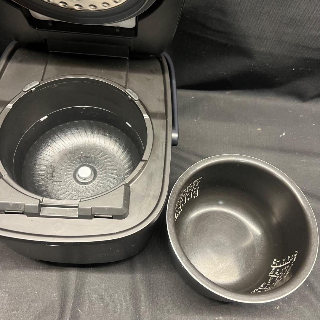 〇Dd右横1052 東芝 圧力IHジャー炊飯器 RC-6PXV 3.5合炊き 黒