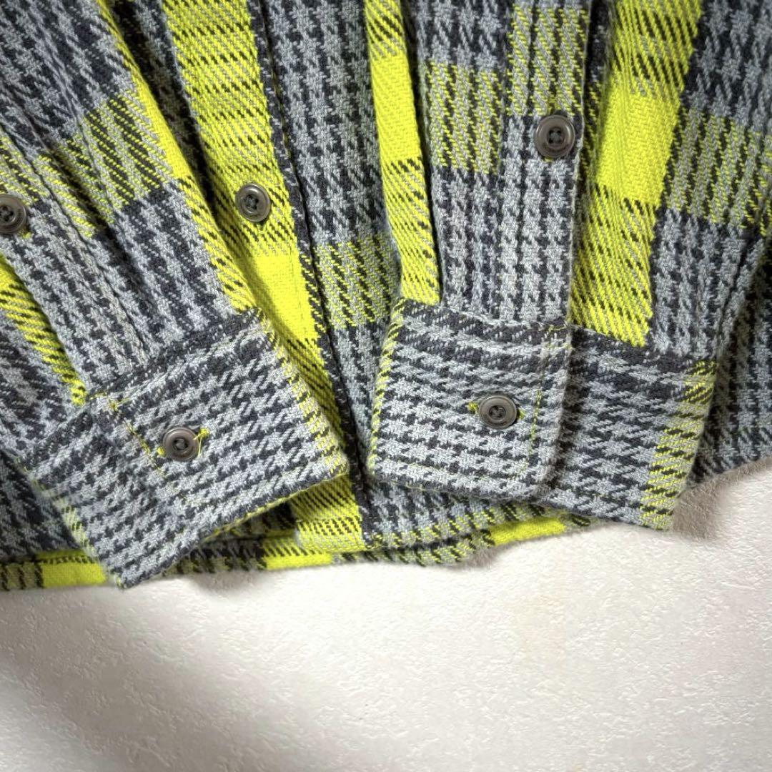 OUTERKNOWN ネルシャツ ブランケットシャツ チェック M トップス