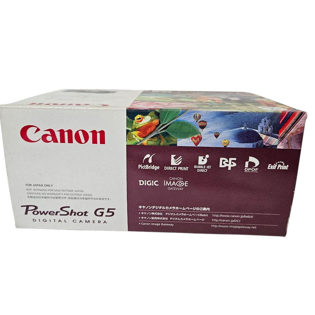 新品 Canon コンパクトデジタルカメラ PowerShot G5