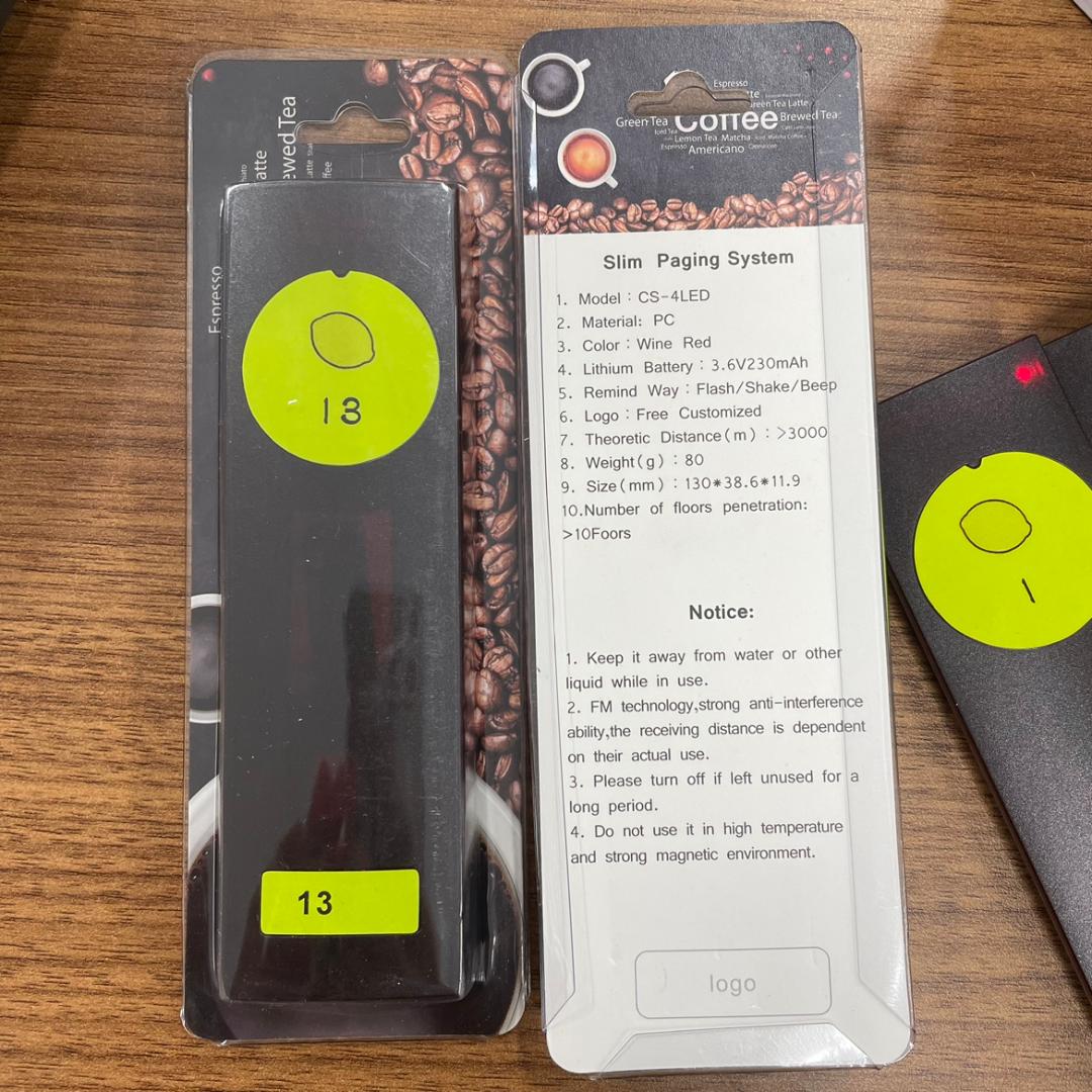 人気定番得価 新品 ゲストページャー 18台 呼び出しベル 呼び出しチャイム 工事不要 店舗 Mx4o6-m76499269070 低価高評価