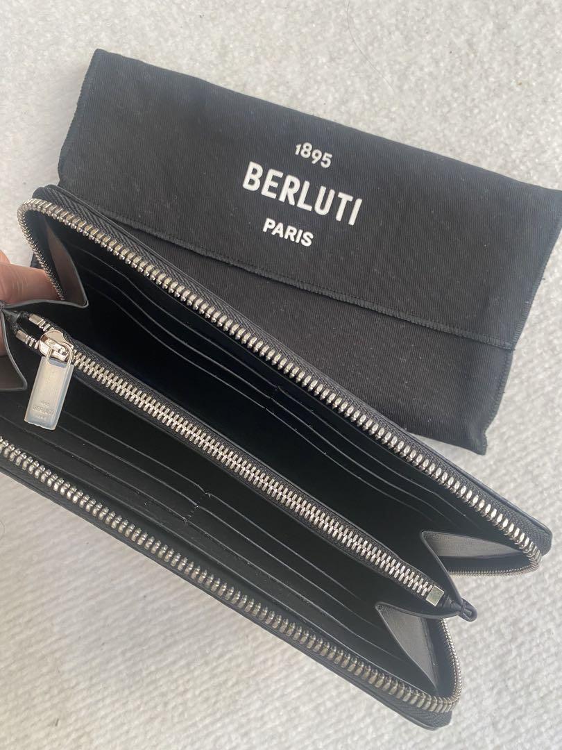Berluti 長財布 ダークグレー