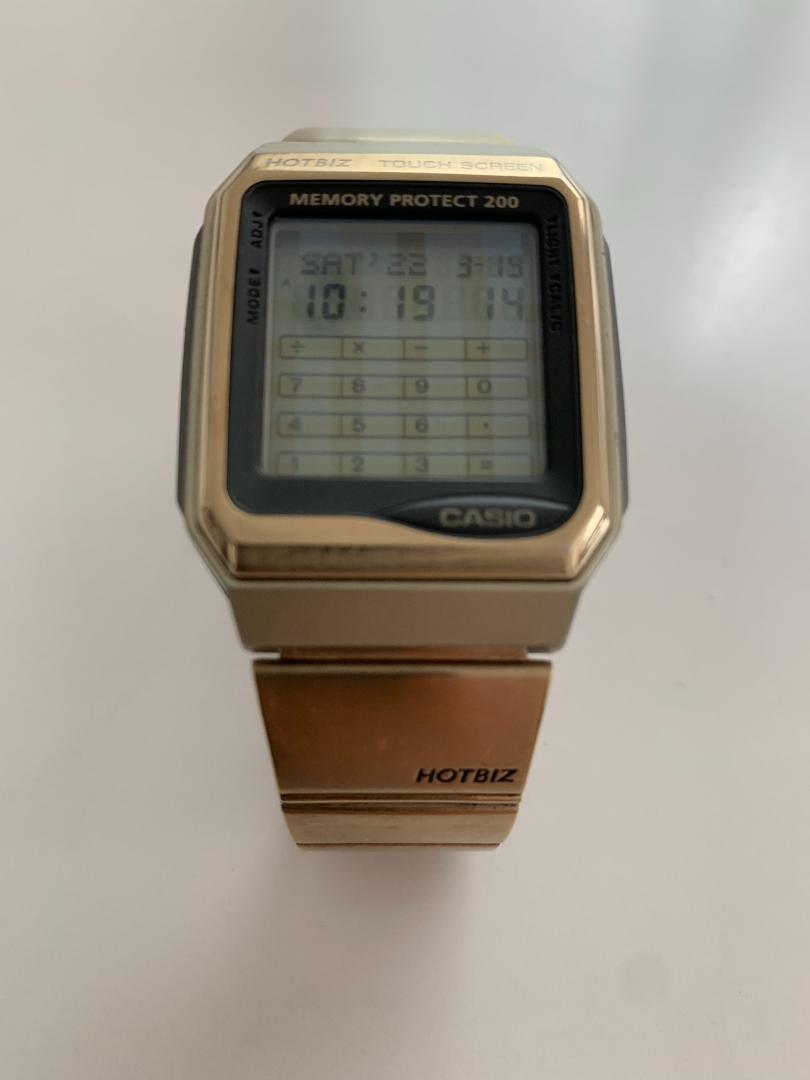 ■希少ゴールド■CASIO HOTBIZ タッチスクリーン ゴールド