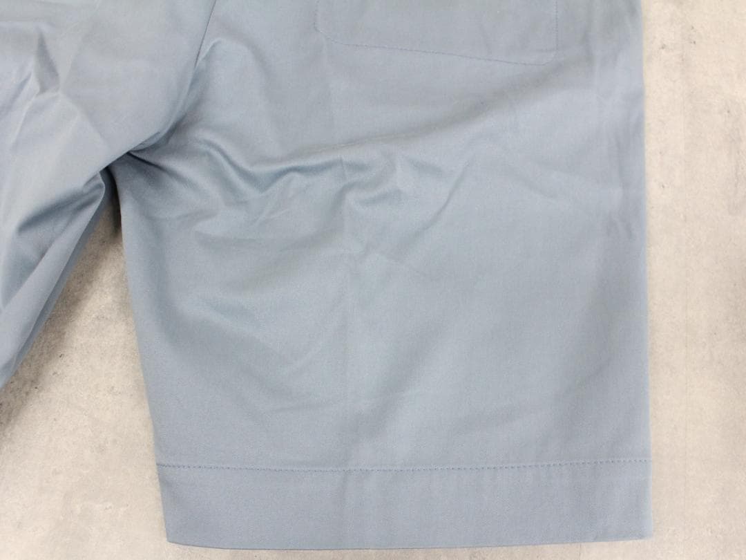 ▲美品 HERMESエルメス コットンショートパンツ リゾート くすみブルー ▲美品 HERMESエルメス コットンショートパンツ リゾート くすみブルー