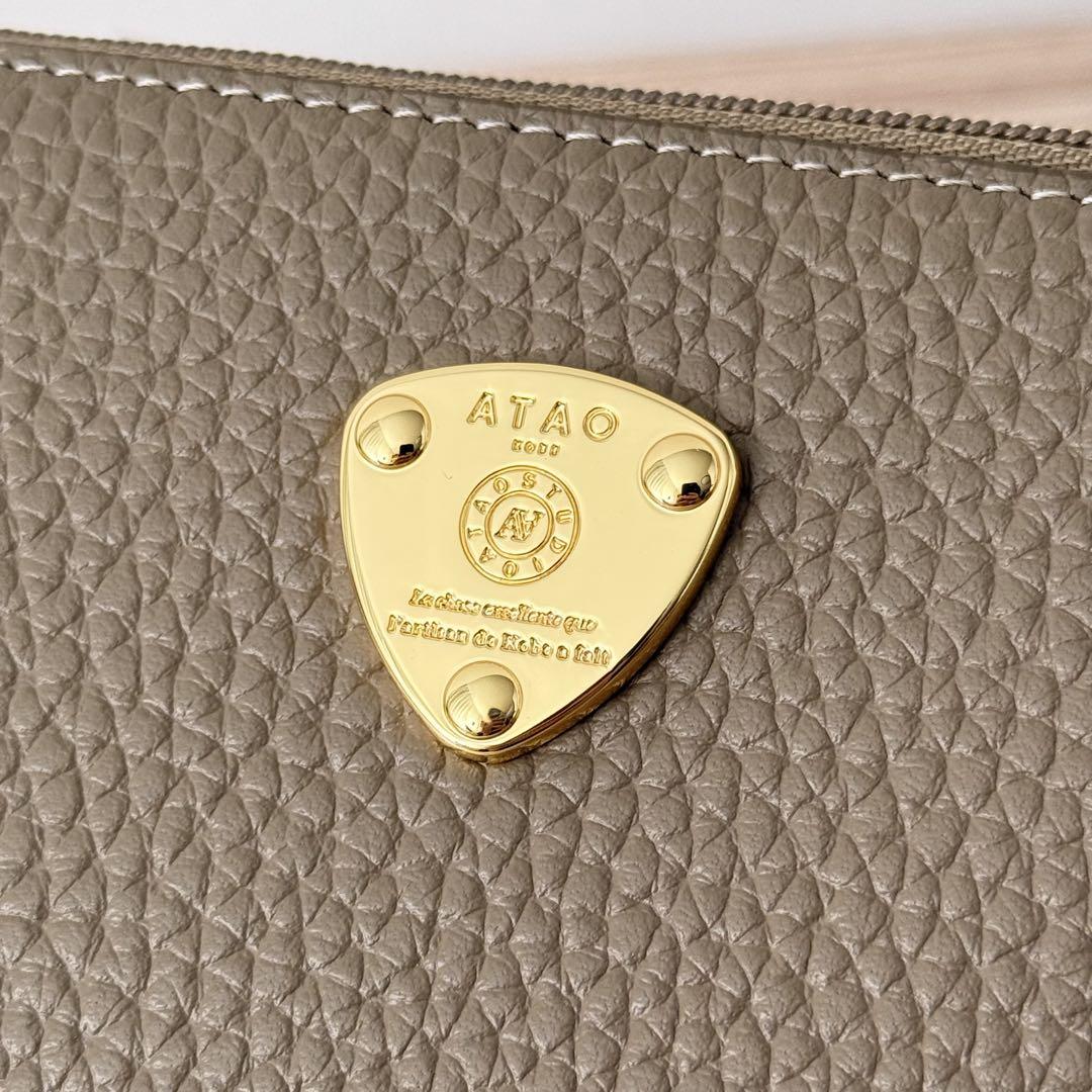 【未使用✨️】ATAO アタオ slimo スリモ ケリー スリム長財布 トープ