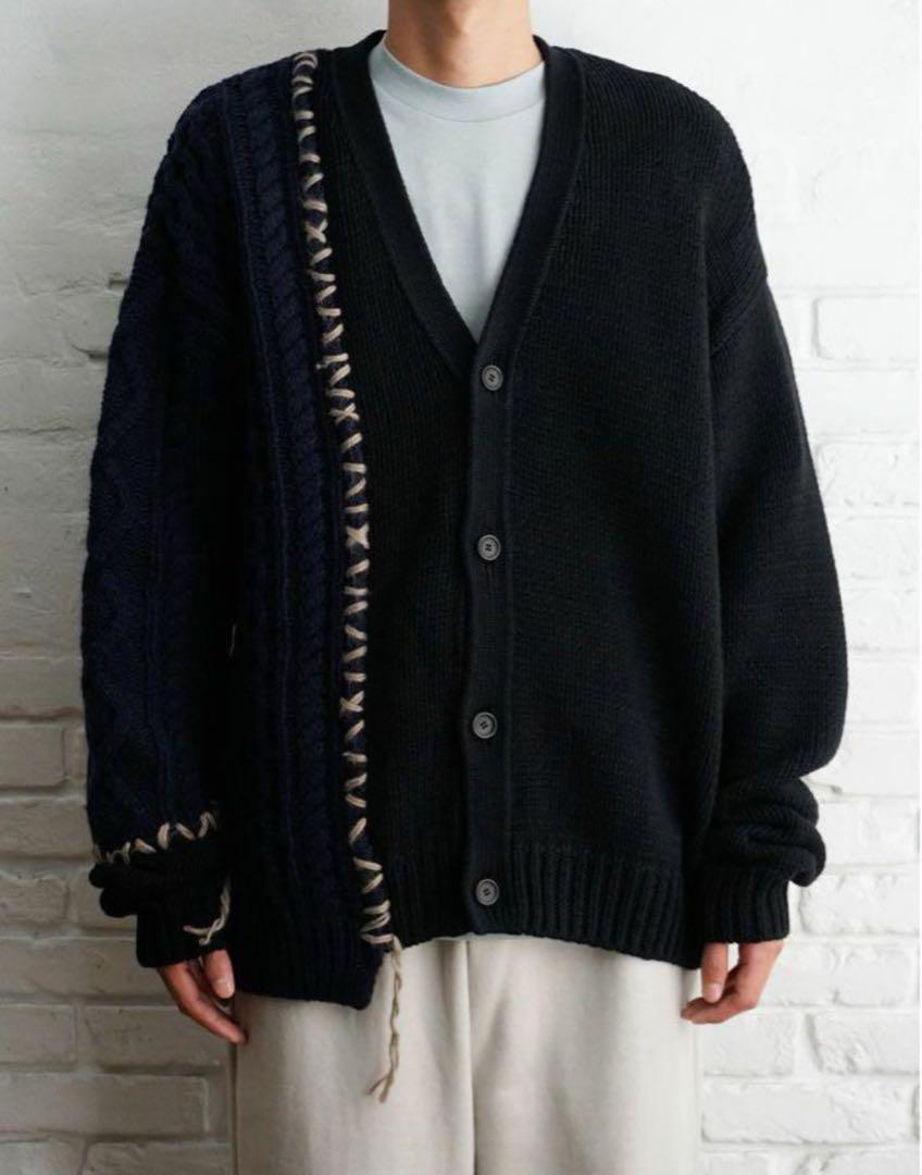 値下げ　rotol franken cardigan ロトル カーディガン