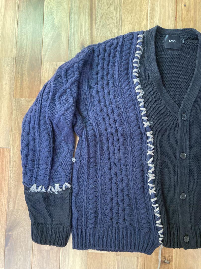 値下げ　rotol franken cardigan ロトル カーディガン ROTOL / FRANKEN CARDIGAN-ROTOLの通販EQUAL