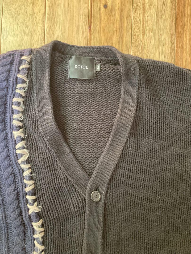値下げ　rotol franken cardigan ロトル カーディガン ROTOL / FRANKEN CARDIGAN-ROTOLの通販EQUAL