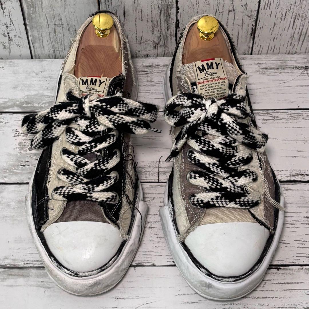 激レア Maison Mihara Yasuhiro スニーカー ダメージ加工