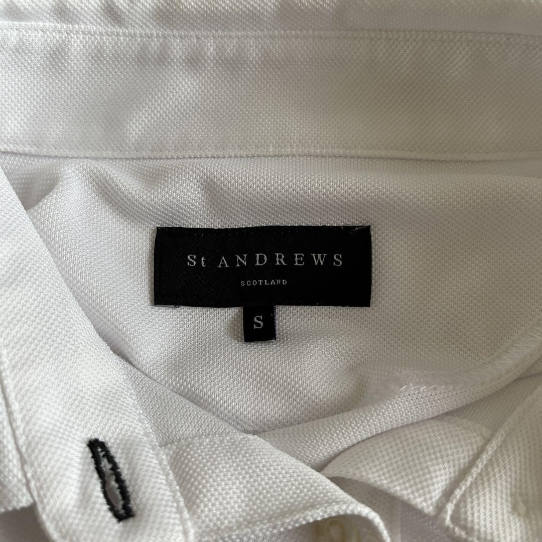 St ANDREW レディースポロシャツ Sサイズ ホワイト　新品