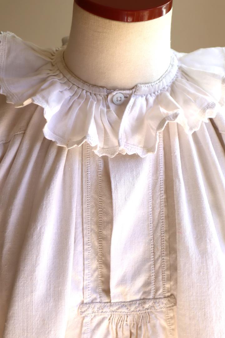 トップス 1940s Blue Embroidered Romanian Blouse S
