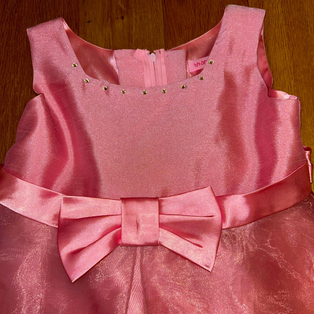 正規品販売!正規品販売!ゆめりすと ドレス ピンク 130cm フォーマル