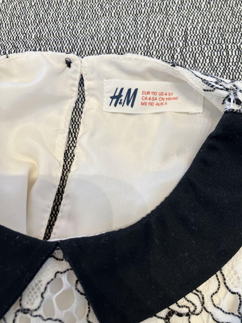 キッズワンピース 4-5y H&M シャネルトートバッグセット