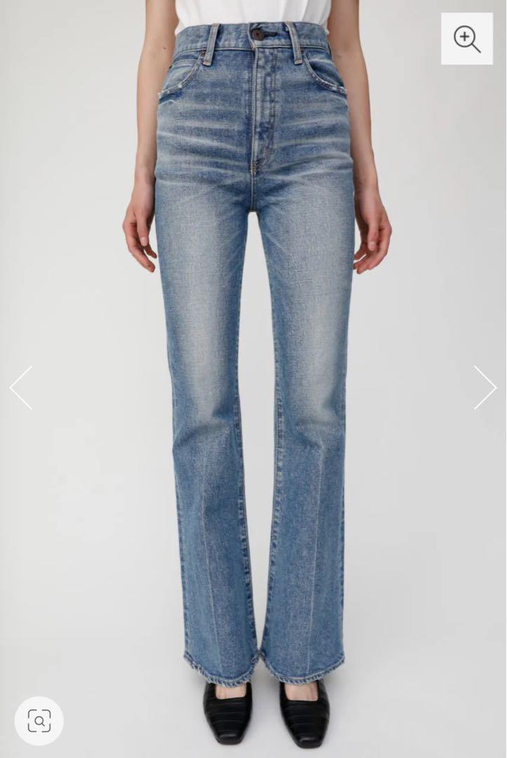 ま*ん様 【新品・未使用品】MOUSSY MVS BLU フレア　25