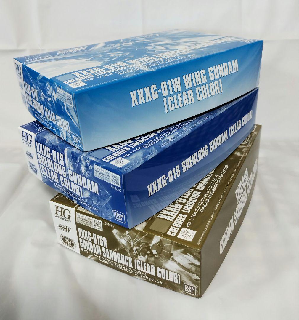HG ウイングガンダム　シェンロンガンダム　ガンダムサンドロック　クリアー 新商品紹介】『HG 1/144 シェンロンガンダム』＆『HG 1/144