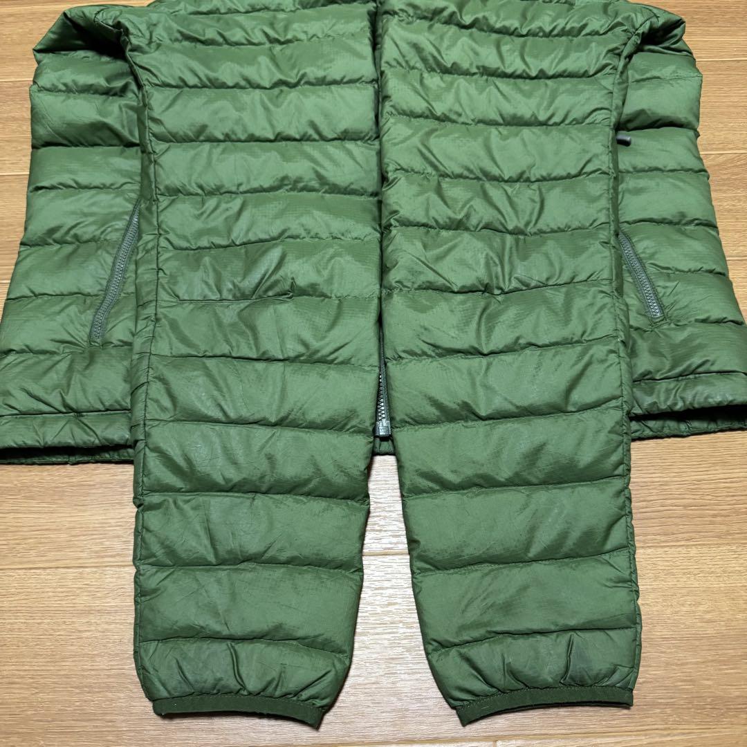 patagonia 17年製 ダウンセーター グリーン ダウンジャケット 極暖