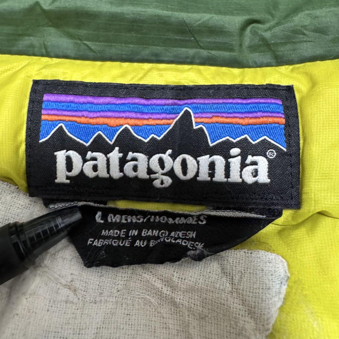 patagonia 17年製 ダウンセーター グリーン ダウンジャケット 極暖