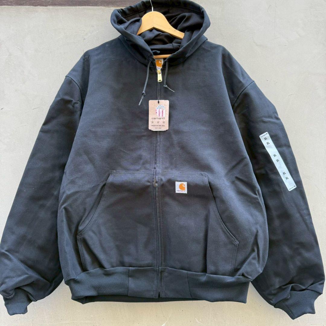 新品未使用 カーハート アクティブジャケット ブラック XL USA製 新品未使用 カーハート アクティブジャケット ブラック XL USA製