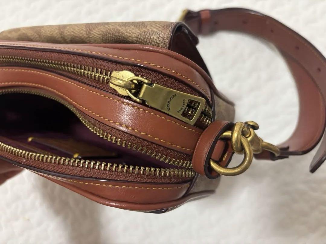 coach コーチ ショルダーバッグ カメラバッグ シグネチャー