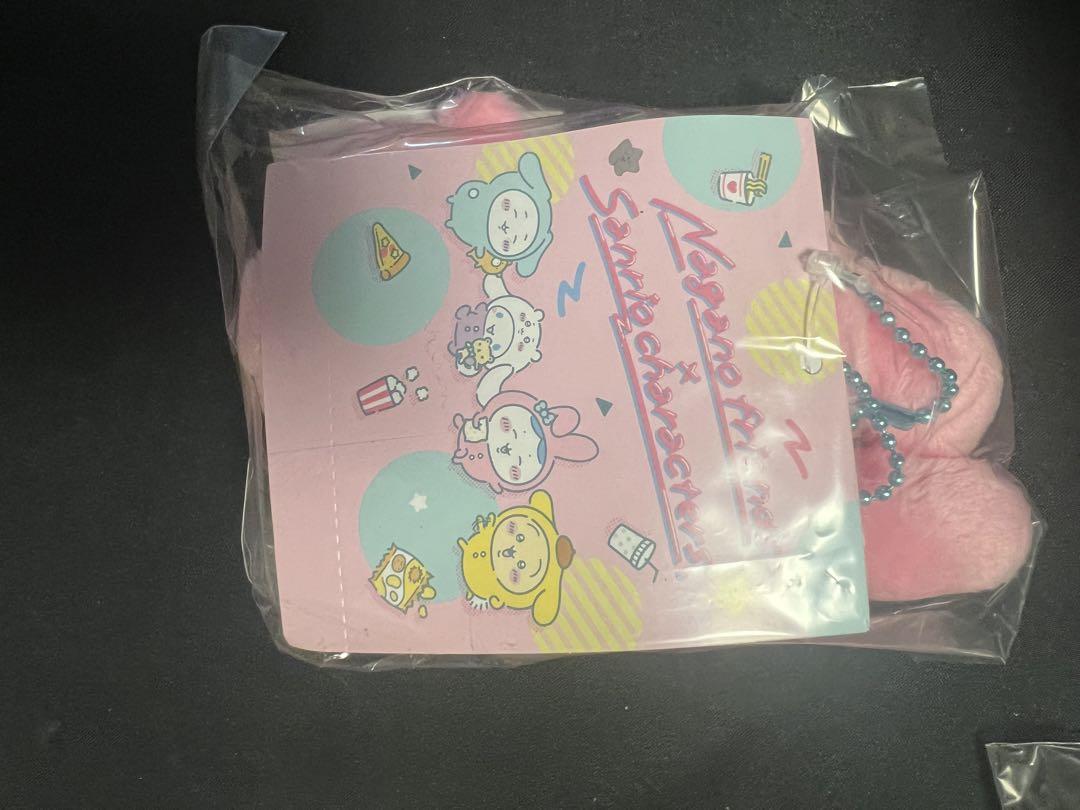 激レア ハチワレ マイメロディ ぬいぐるみキーホルダー