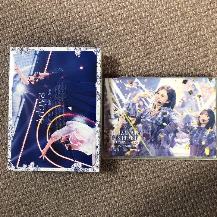乃木坂7thバースデーライブDVDと白石麻衣卒業ライブDVDセット