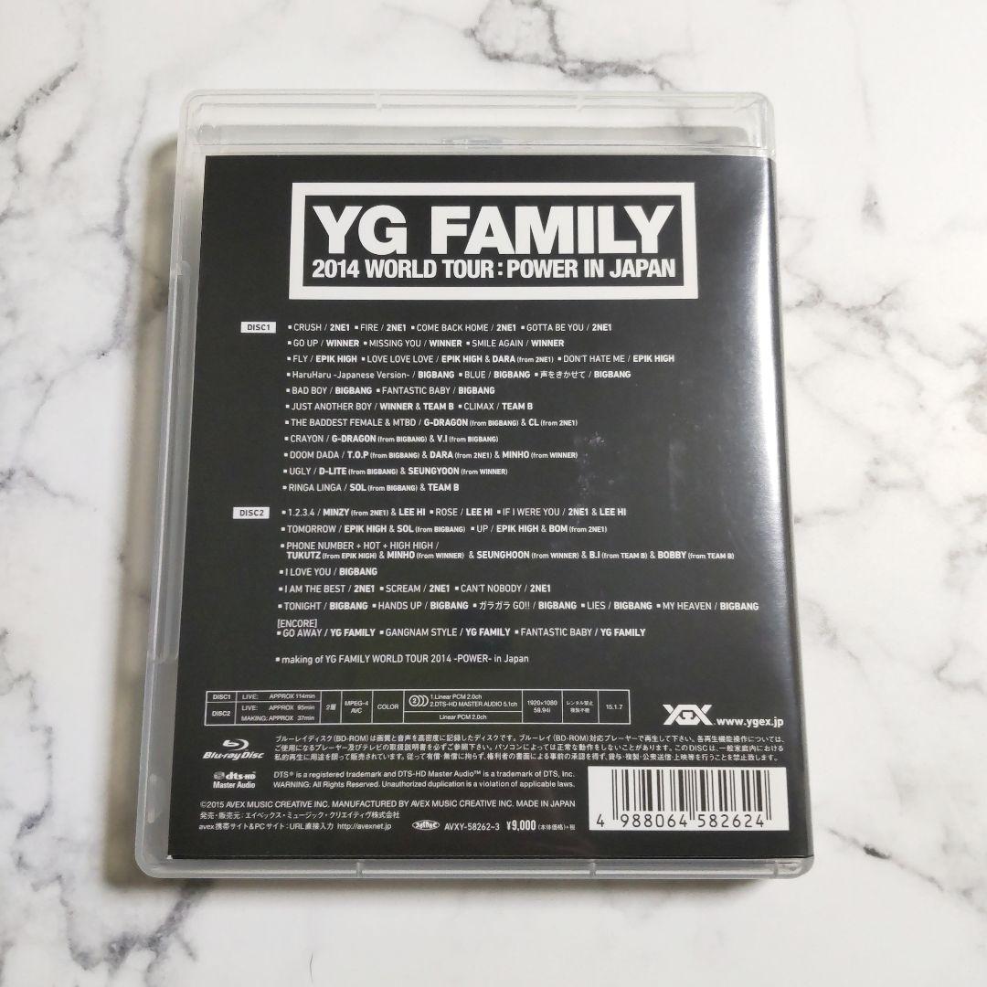 YG FAMILY 2014 WORLD TOUR:POWER IN JAPAN