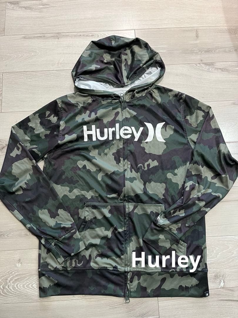 Hurleyラッシュガード　ラッシュパーカー　M