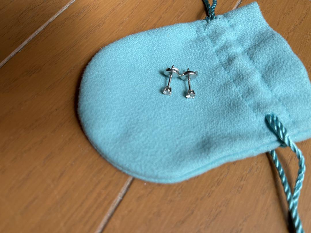 Tiffany ダイヤモンドピアス 0.2ct. プラチナ