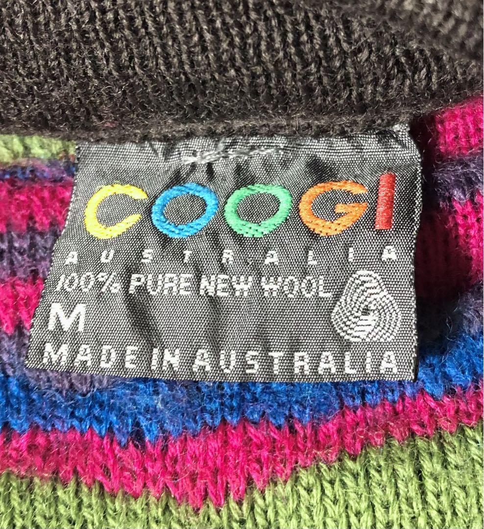 COOGI クージー 90s オーストラリア製 カーディガン ヴィンテージ古着
