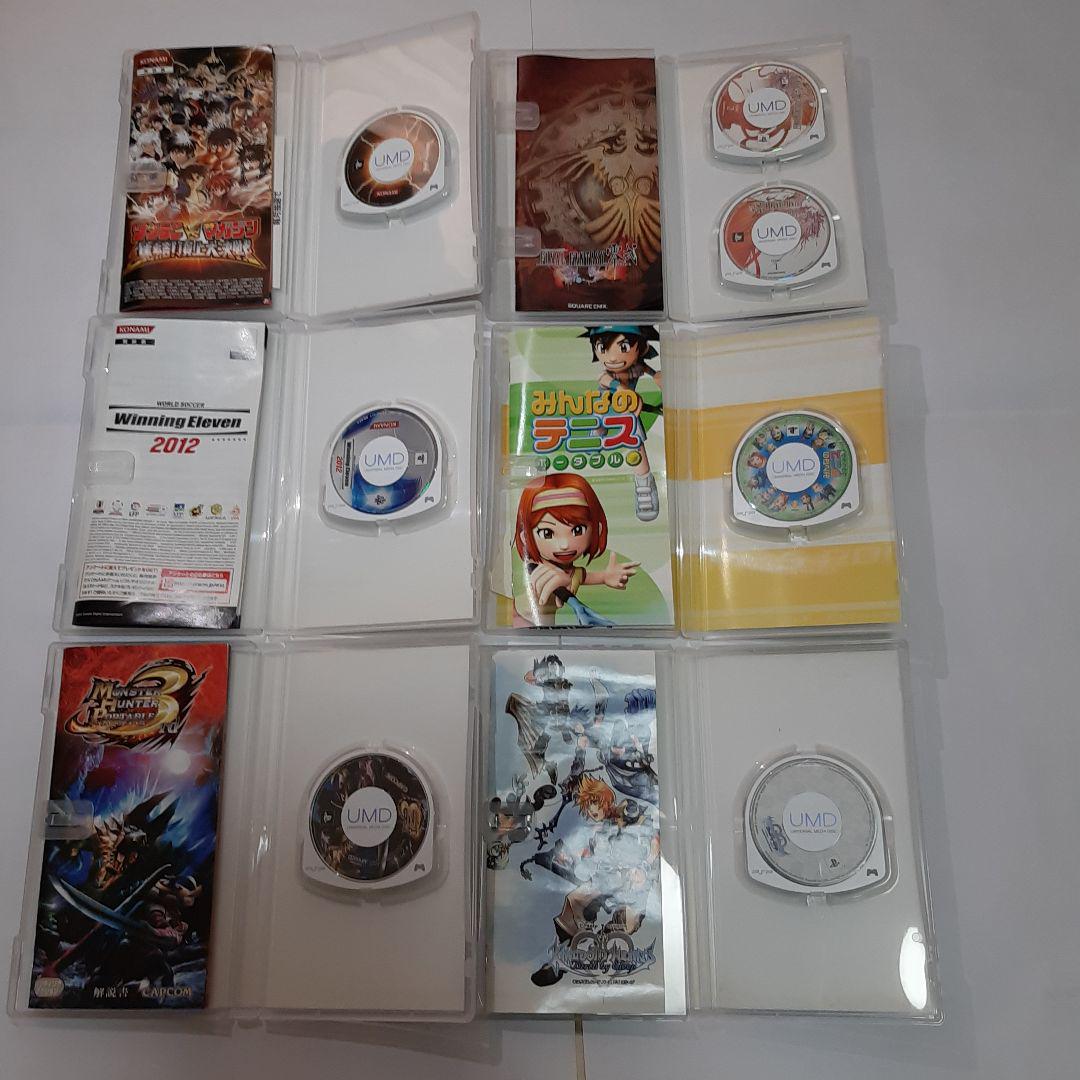 PSP3000本体充電器付き+ソフト6点+付属品説明書