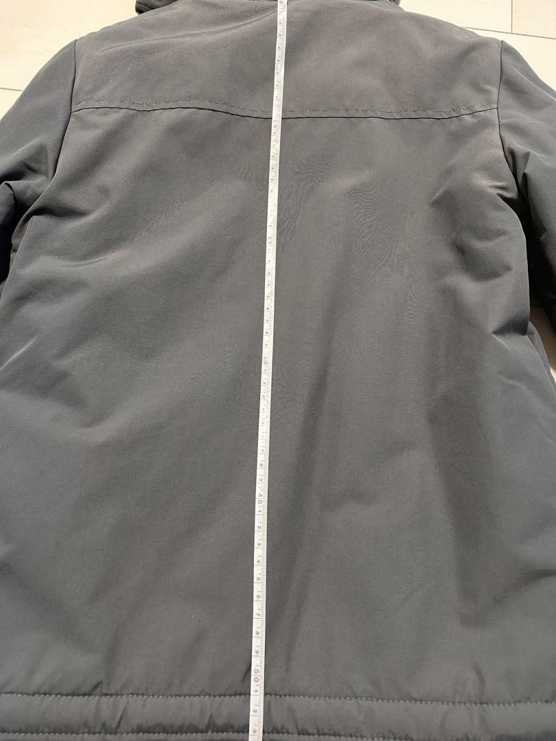 美品　patagonia インファーノジャケット　キッズ　 ネイビーグレー　S