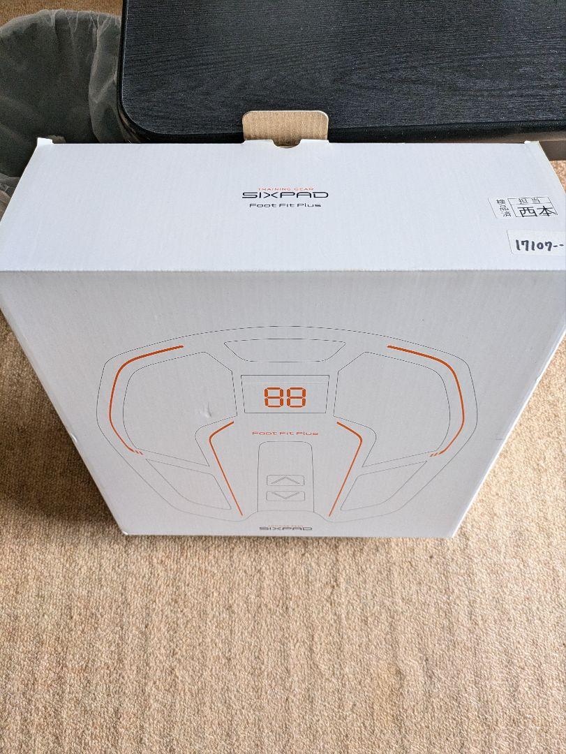 SIXPAD SIXPAD FOOT FIT PLUS BLACK送料込み
