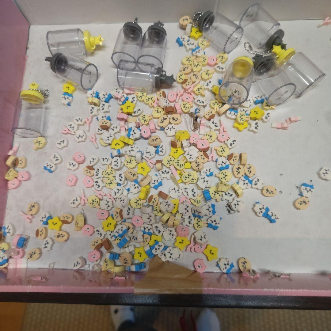 つめつめちいかわ消しゴム画像にあるだけ