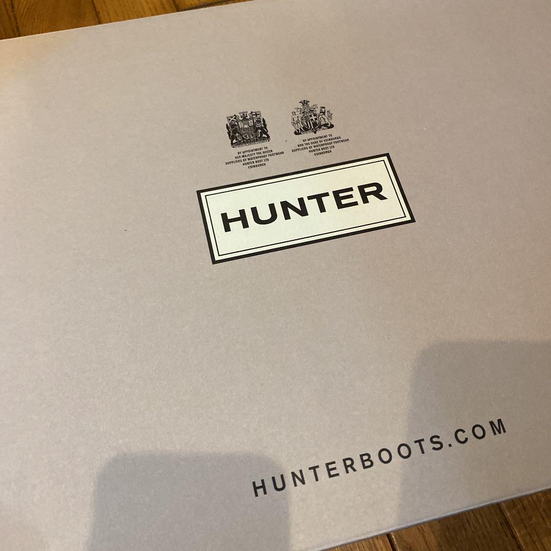 新品！Hunter ハンター　レインブーツ　オリジナルトール　レッド