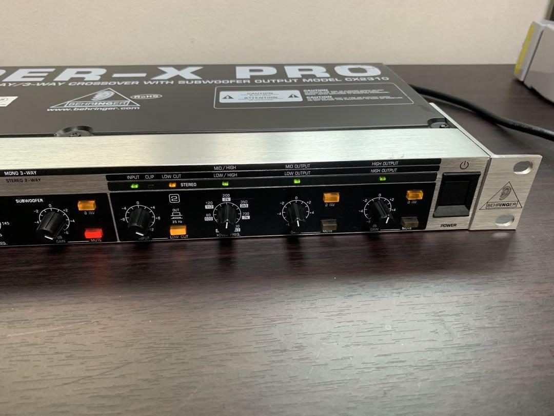 BEHRINGER SUPER-X PRO CX2310 チャンネルディバイダー