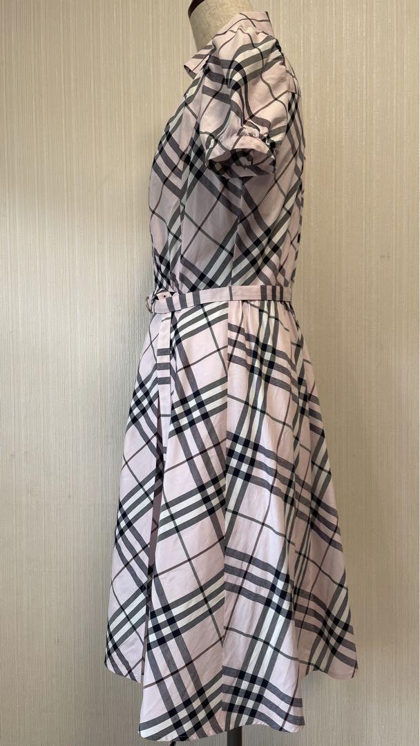 BURBERRY LONDON バーバリー　ワンピース　ピンク　ノバチェック バーバリーロンドン ノバチェック ワンピース ピンク M