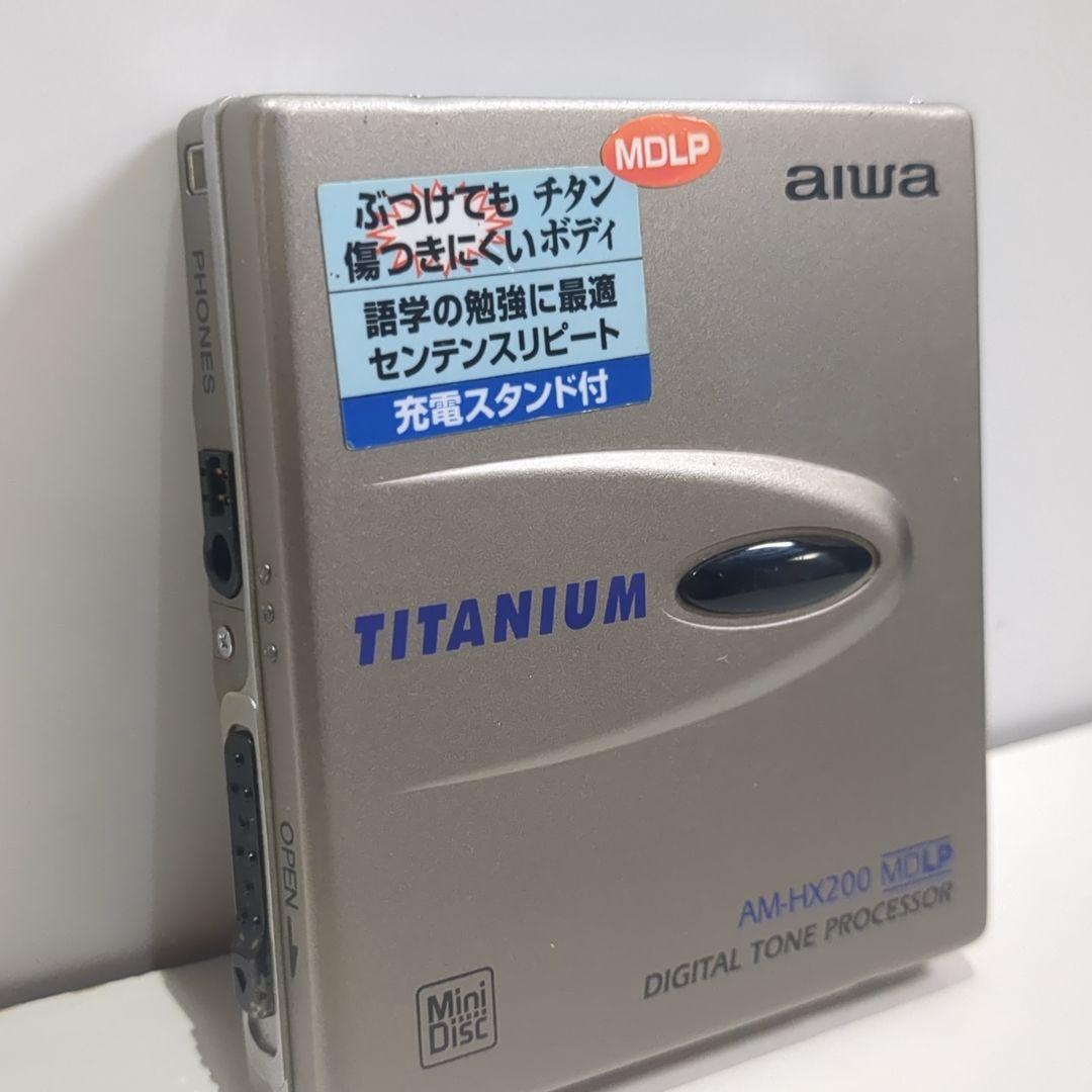 aiwa ポータブルMDプレーヤー