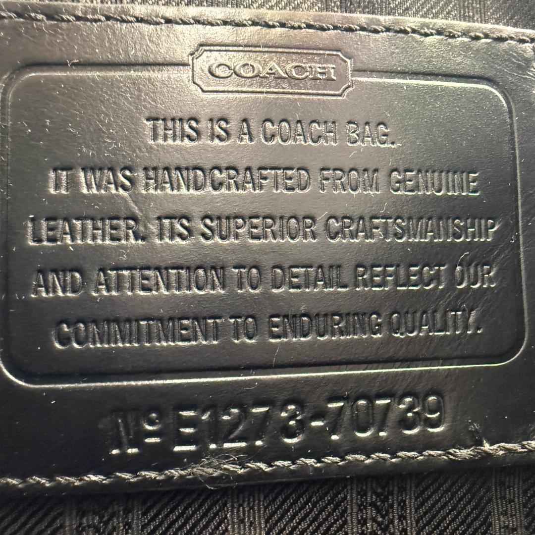 COACH コーチ ビジネスバッグ　クロスビー　ロゴ　コミューター　オプアート
